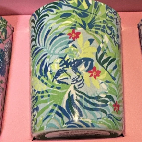 LILLY PULITZER VOTIVE CANDLE SET - Picture 11 of 13